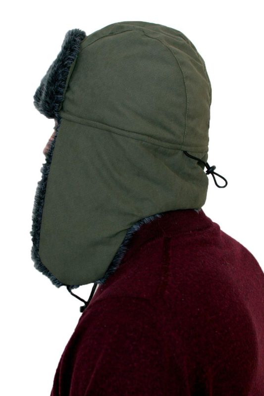 Men's cap fur earflap article 6983