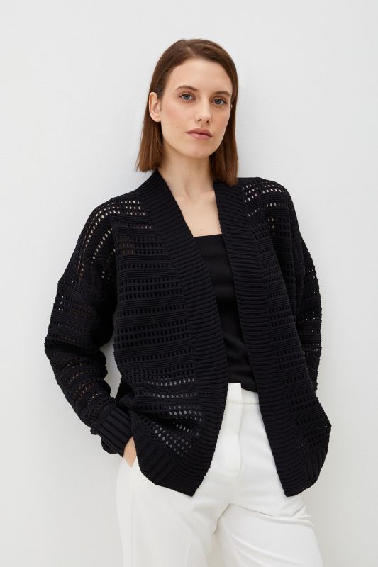 Women's knitted cardigan Mesh Ch article 10191