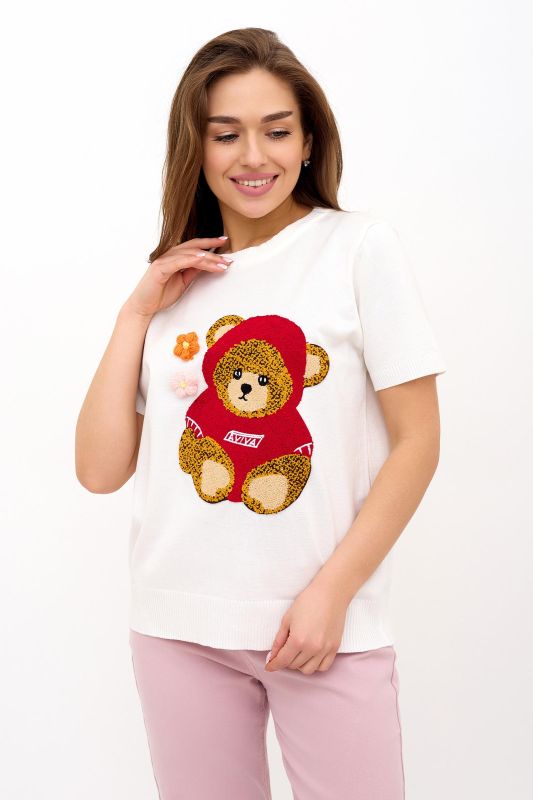 Knitted T-shirt Teddy article 9220