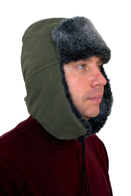 Men's cap fur earflap article 6983