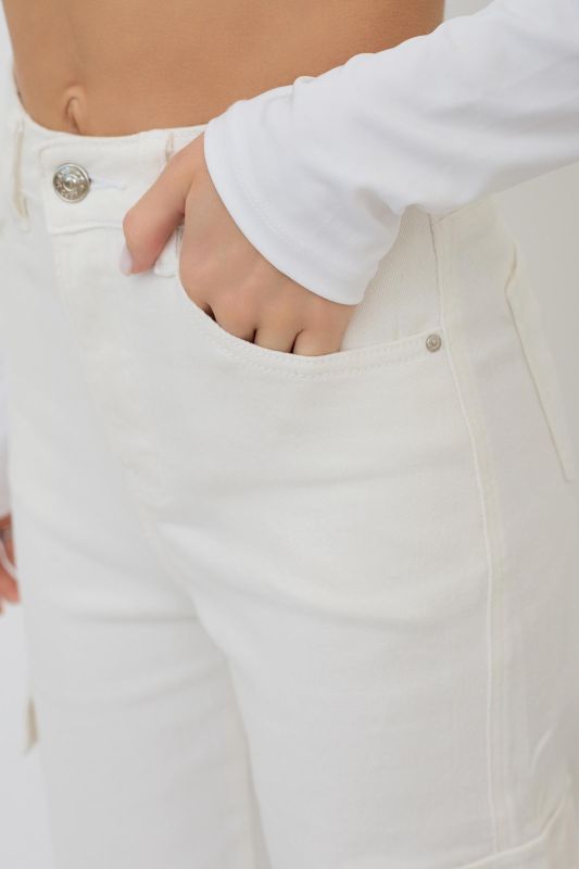 Women's pants with pockets article 9312