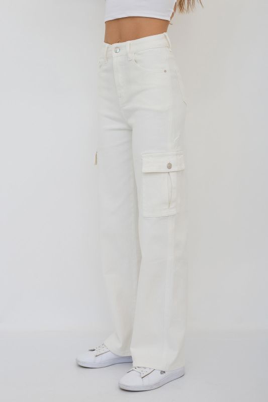 Women's pants with pockets article 9312