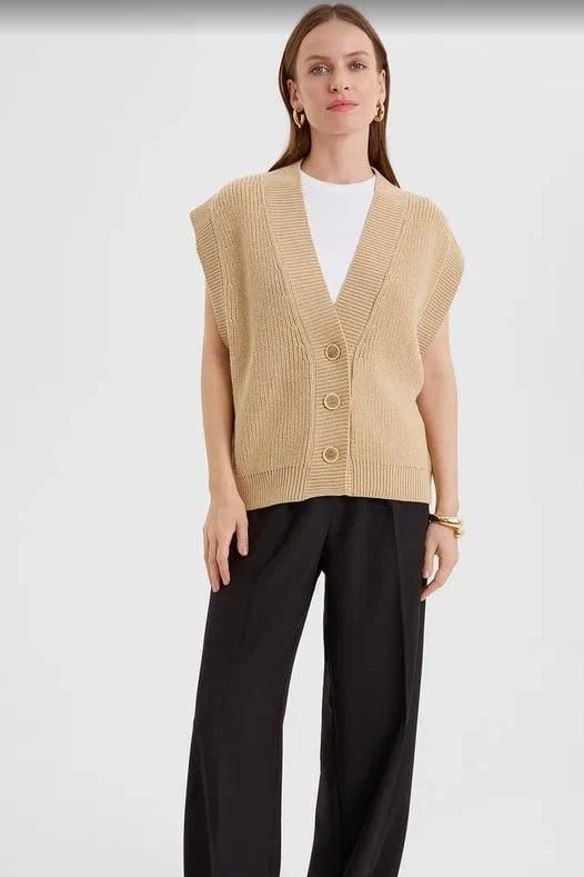 Women's Knitted Vest LD article 10063