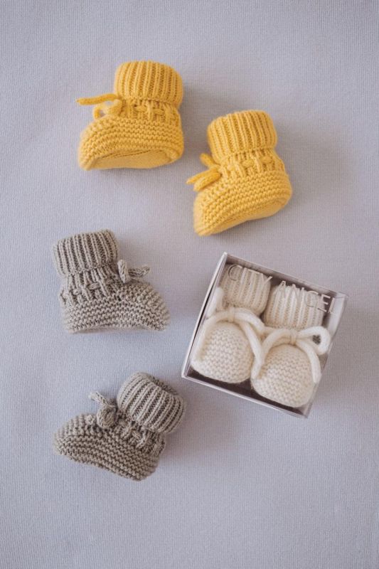 Children's woolen socks (booties) No. 5 C article 7894