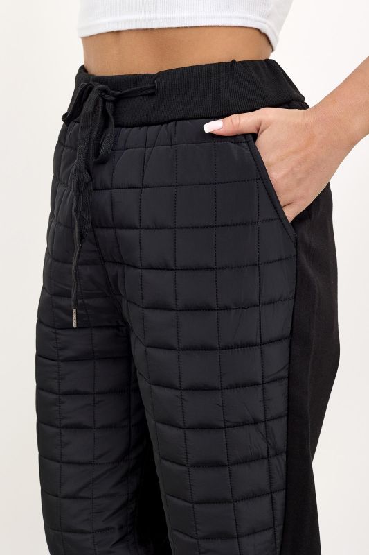 Women's quilted pants article 9736